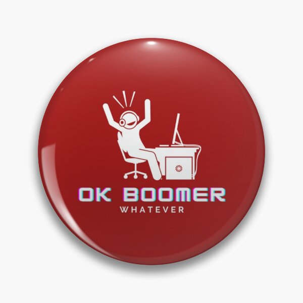 Item preview, micheal reeves ok boomer whatever        designed and sold by ToxicGoddessCo.