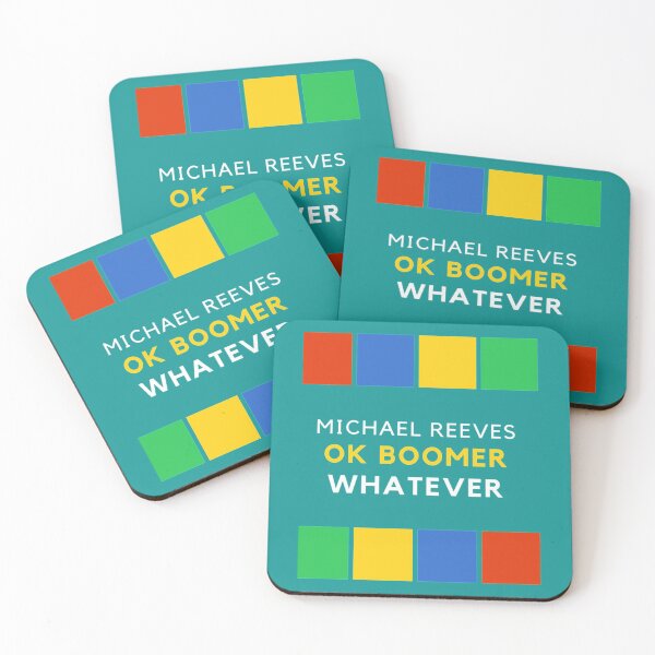 Item preview, micheal reeves ok boomer whatever       designed and sold by ToxicGoddessCo.