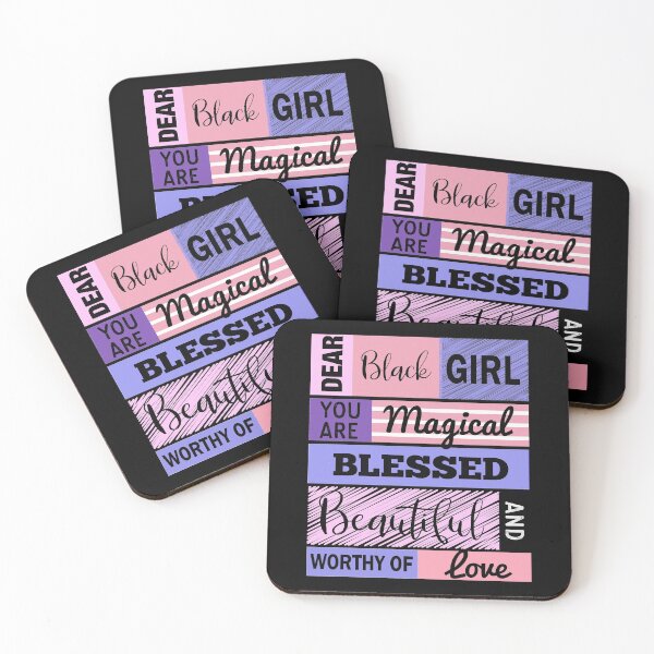 Item preview, Dear Black Girl You Are Magical - Positive Affirmation designed and sold by blackartmatters.