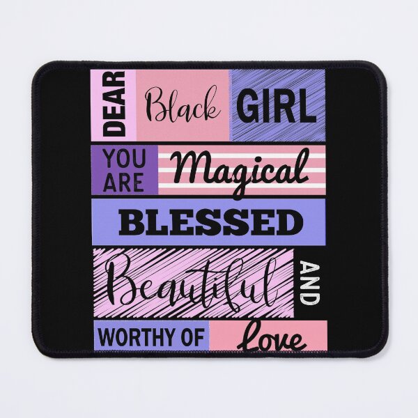 Item preview, Dear Black Girl You Are Magical - Positive Affirmation designed and sold by blackartmatters.