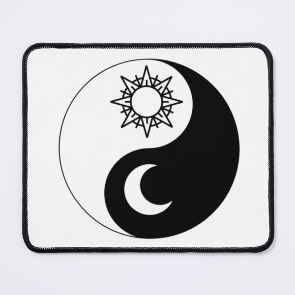 Item preview, YIN/YANG, SUN/MOON - DUALITY - OPPOSITES designed and sold by MrCreativeArts.