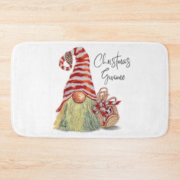 Item preview, Christmas Gnome with Gift  designed and sold by fowons.