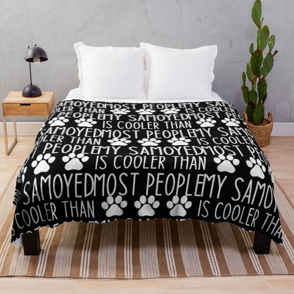 Item preview, My Samoyed Is Cooler Than Most People - Samoyed Lovers Dog Lovers Sarcastic Funny Hilarious Present For Mom, Dad , Girlfriend Or Boyfriend designed and sold by Aymanclothings.