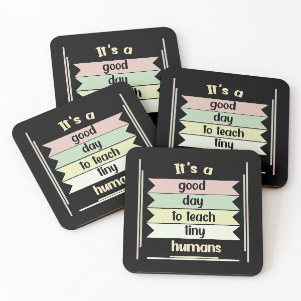 Item preview, funny teachers it's a good day to teach tiny humans design  designed and sold by Rami Khalifah.