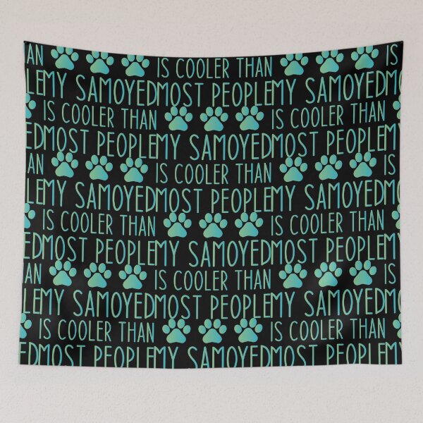 Item preview, My Samoyed Is Cooler Than Most People - Samoyed Lovers Dog Lovers Sarcastic Funny Hilarious Present For Mom, Dad , Girlfriend Or Boyfriend designed and sold by Aymanclothings.