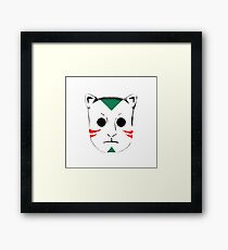 Anbu Black Ops Mask Framed Print