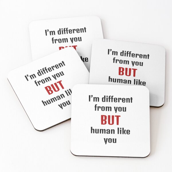 Item preview, I’m different from you but human like you. designed and sold by smsm4.