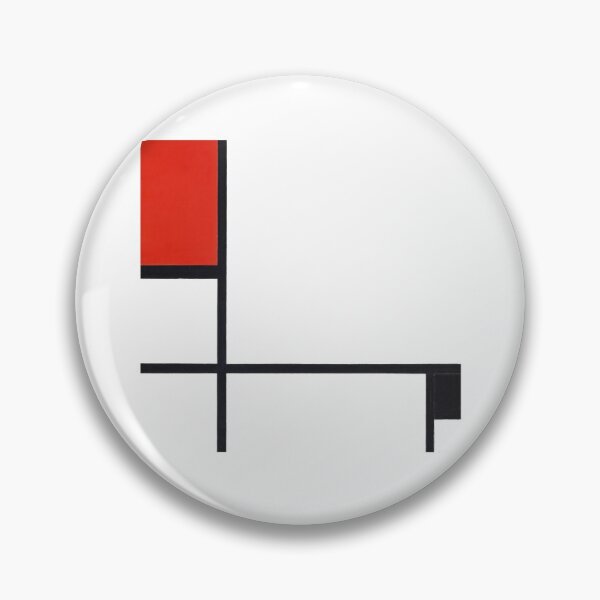 Item preview, Abstract Art Composition No. I, with red and black (1929) Piet Mondrian designed and sold by Finolca.