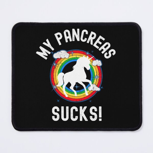 Item preview, My Pancreas Sucks Type One Diabetes Unicorn  designed and sold by LOVECURIO.