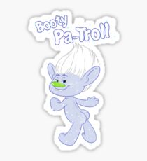 Pegatina Trolls Guy Diamond: Booty Pa-Troll