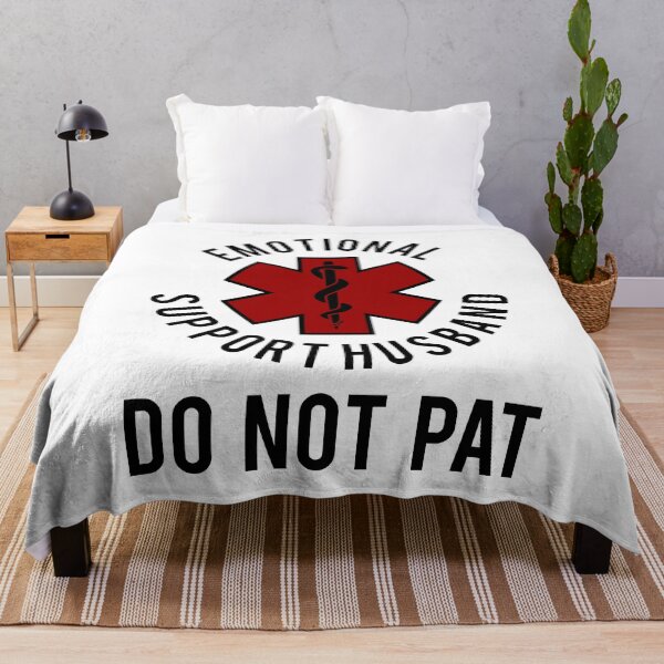 Item preview, Vintage Emotional Support Husband Do Not Pat designed and sold by thegreatusa.