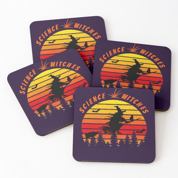 Item preview, Science halloween vintage sunset witches designed and sold by Nadey.