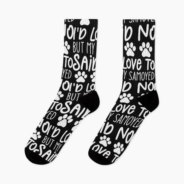 Item preview, I'd Love To But My Samoyed Said No - Samoyed Lovers Dog Lovers Sarcastic Funny Hilarious Present For Mom, Dad , Girlfriend Or Boyfriend designed and sold by Aymanclothings.