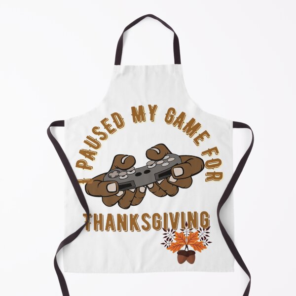 Item preview, Pause mi juego para Acción de Gracias - Gamer African American designed and sold by JustaGurli.