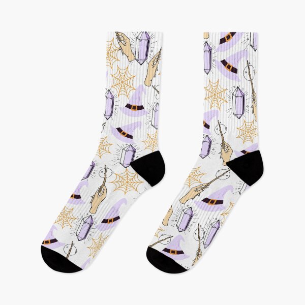Item preview, Halloween Witch Pattern designed and sold by SMillustrations.
