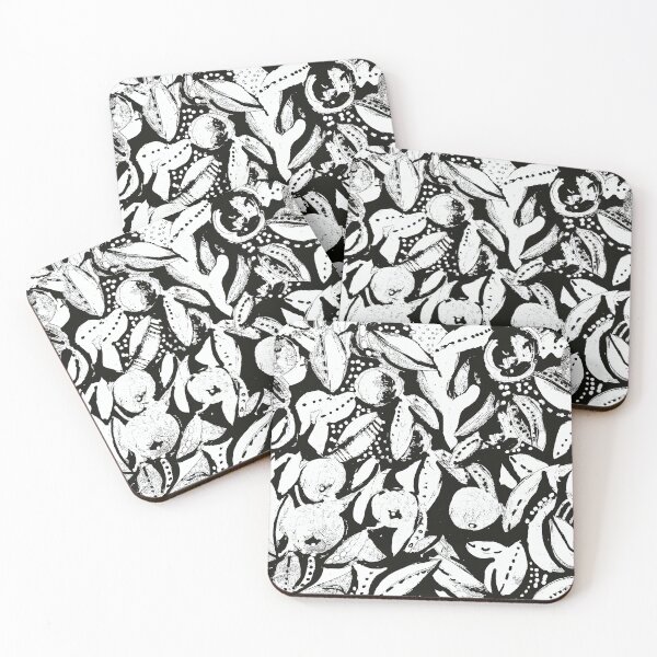 Item preview, Apples in black and white designed and sold by Lemontreeart63.