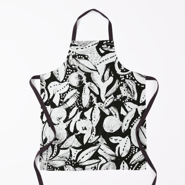 Item preview, Apples in black and white designed and sold by Lemontreeart63.