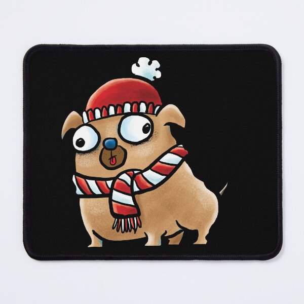Item preview, Winter Pug designed and sold by Grasdal.