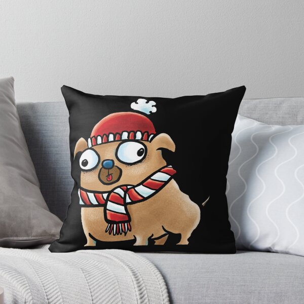 Item preview, Winter Pug designed and sold by Grasdal.