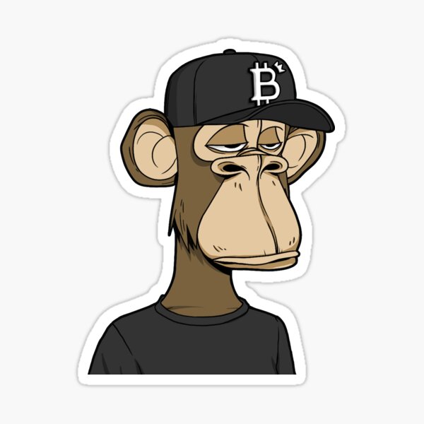 Honorary Bored Ape Yacht Club #22 Sticker