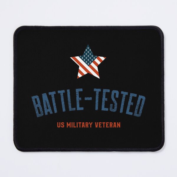 Artikelvorschau, Gefechtserprobt – US-Militärveteran – Amerikanischer Held und Patriot entworfen und verkauft von TatteredFaith.
