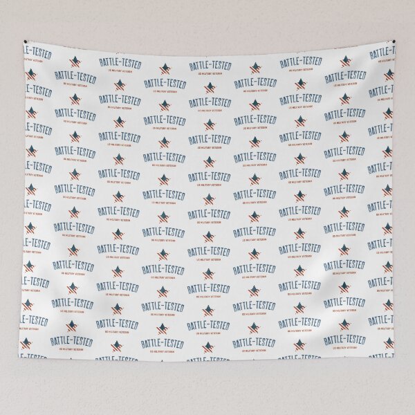 Item preview, Battle Tested - U.S. Military Veteran - American Hero and Patriot designed and sold by TatteredFaith.