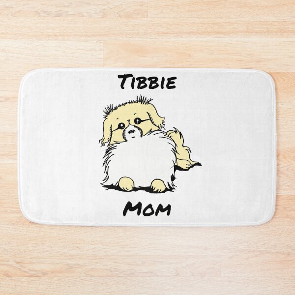 Item preview, Adorable Tibetan Spaniel "Tibbie Mom" Design - Light Sable designed and sold by Monica C. Webster.