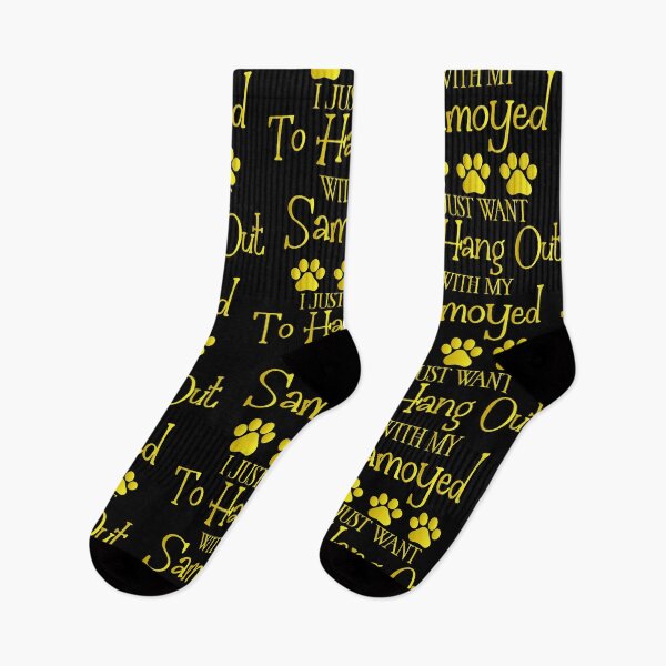 Item preview, I Just Want To Hang Out With My Samoyed - Samoyed Lovers Dog Lovers Sarcastic Funny Hilarious Present For Mom, Dad , Girlfriend Or Boyfriend designed and sold by Aymanclothings.