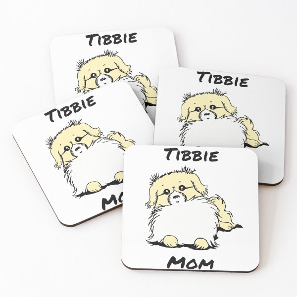 Item preview, Adorable Tibetan Spaniel "Tibbie Mom" Design - Light Sable designed and sold by Monica C. Webster.