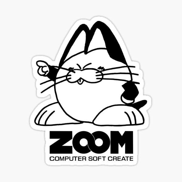 Vista previa del artículo con la obra «Zoom Inc (株式会社ズーム) Logotipo de Dolucky», diseñado y vendido por RubenCRM.