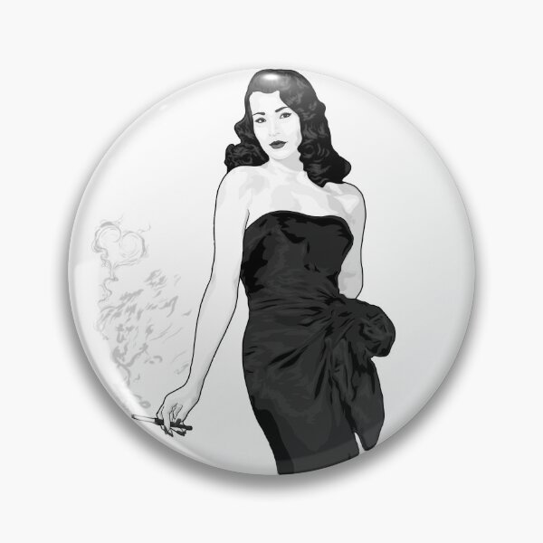 Item preview, Femme fatale with a little black dress designed and sold by ABGportrait.