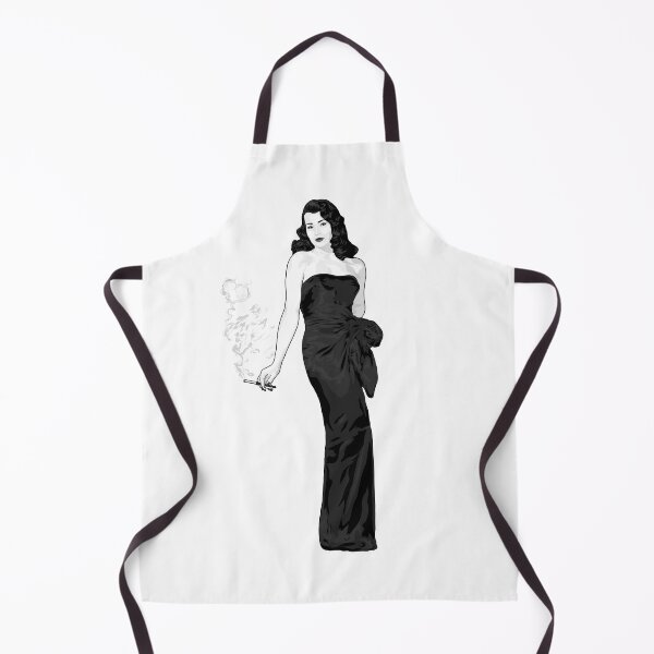 Item preview, Femme fatale with a little black dress designed and sold by ABGportrait.