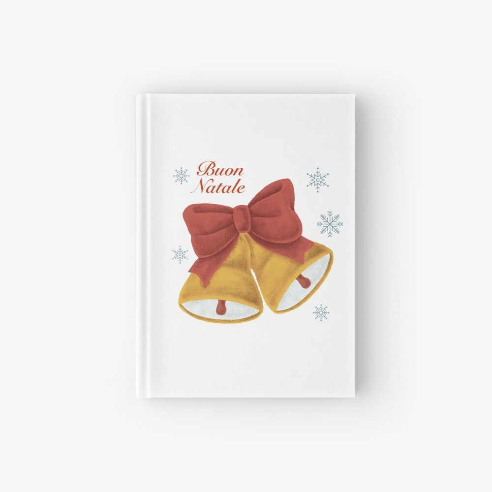 Buon Natale Bells Hardcover Journal