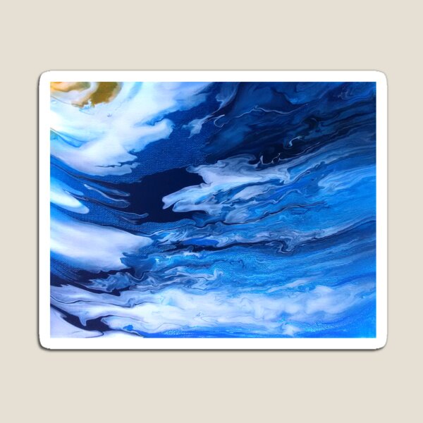 Aperçu de l'œuvre Vagues créée et vendue par InfinitePathArt.