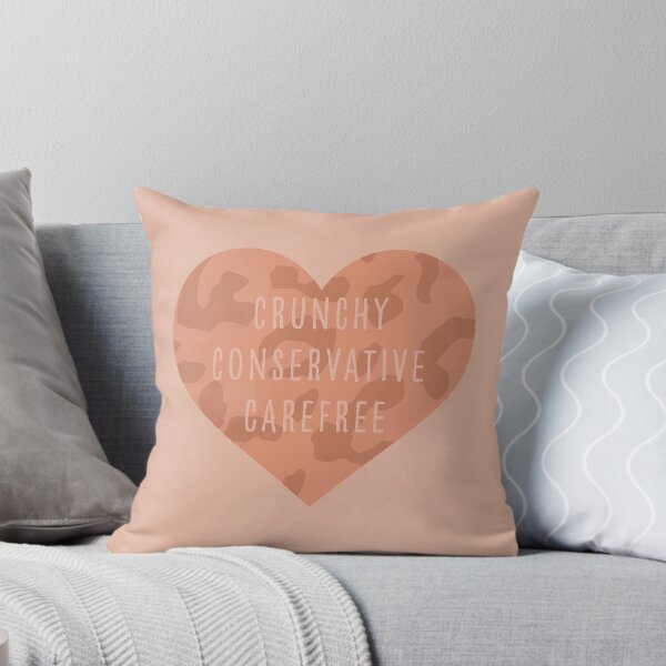 Item preview, Crunchy Conservative Carefree Leopard Heart designed and sold by anything4joji.