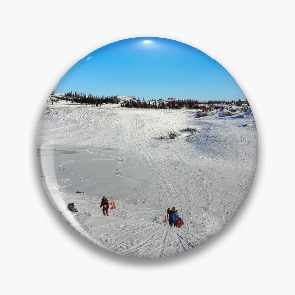 Item preview, Sliding on a mountain in Kuujjuaq-Nunavik designed and sold by celinebisson.