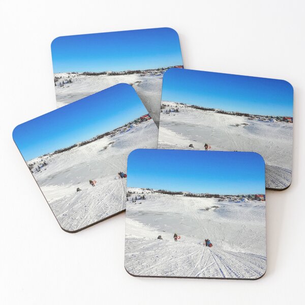 Item preview, Sliding on a mountain in Kuujjuaq-Nunavik designed and sold by celinebisson.