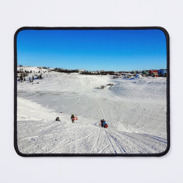 Item preview, Sliding on a mountain in Kuujjuaq-Nunavik designed and sold by celinebisson.