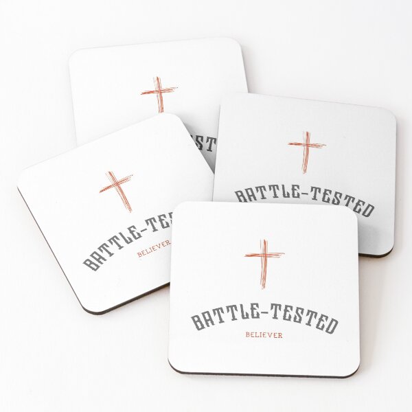 Item preview, Battle Tested - Believer in Christ designed and sold by TatteredFaith.
