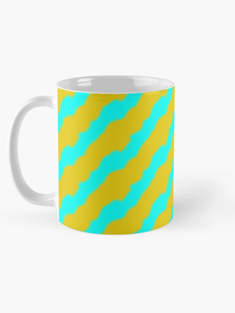 Thumbnail 5 of 6, Coffee Mug, Blue Flow Pattern designed and sold by RafaelLima7.