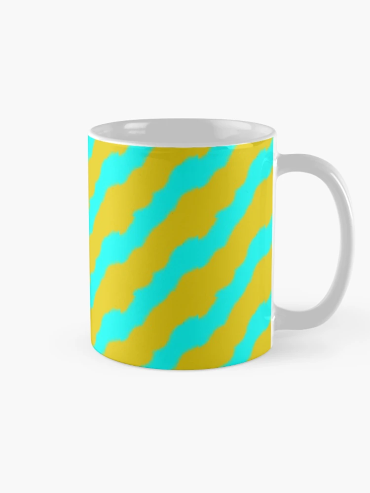 Thumbnail 3 of 6, Coffee Mug, Blue Flow Pattern designed and sold by RafaelLima7.
