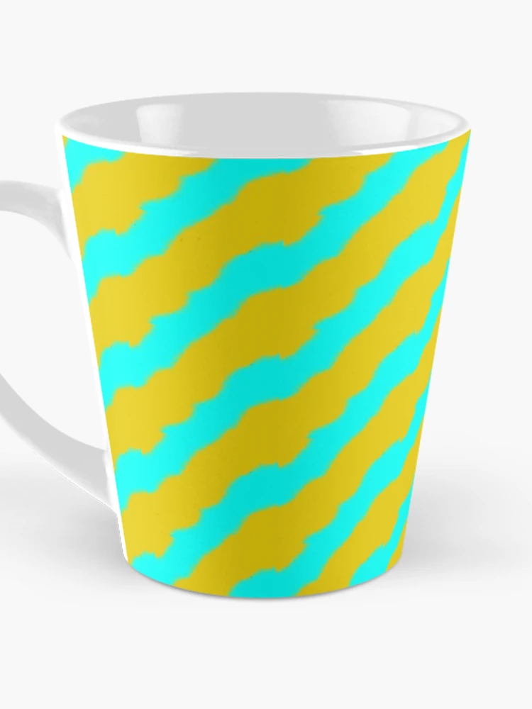 Thumbnail 3 of 4, Coffee Mug, Blue Flow Pattern designed and sold by RafaelLima7.