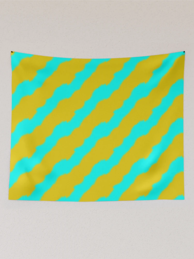 Thumbnail 2 of 3, Tapestry, Blue Flow Pattern designed and sold by RafaelLima7.