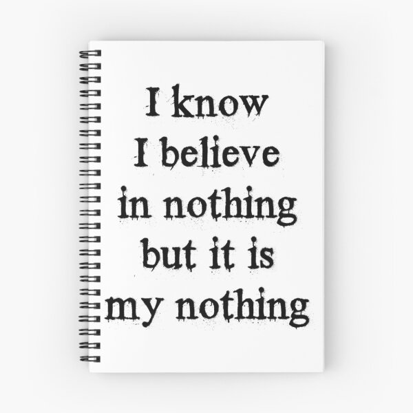Item preview, Manic Street Preachers - I Know I Believe In Nothing, But It Is My Nothing   designed and sold by culturecargo.