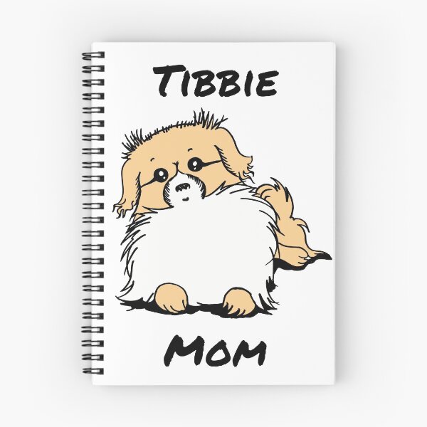 Item preview, Adorable Tibetan Spaniel "Tibbie Mom" Design - Red designed and sold by Monica C. Webster.