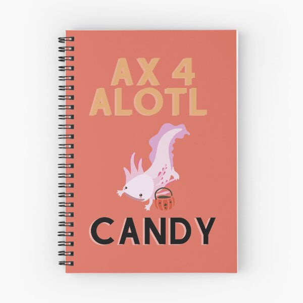 Item preview, Ax 4 Alotl Candy Axolotl Halloween Trick Or Treating Graphic designed and sold by EllConApparel.