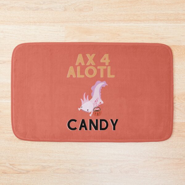 Item preview, Ax 4 Alotl Candy Axolotl Halloween Trick Or Treating Graphic designed and sold by EllConApparel.