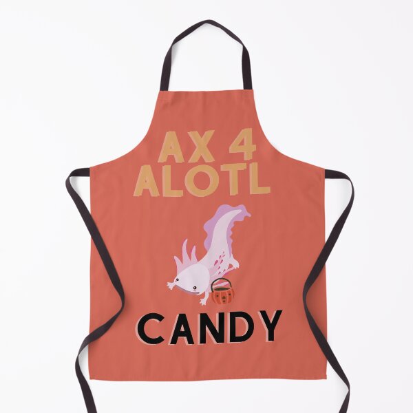 Item preview, Ax 4 Alotl Candy Axolotl Halloween Trick Or Treating Graphic designed and sold by EllConApparel.
