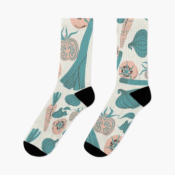 Item preview, Retro Pastel Veggies designed and sold by Designs24U.