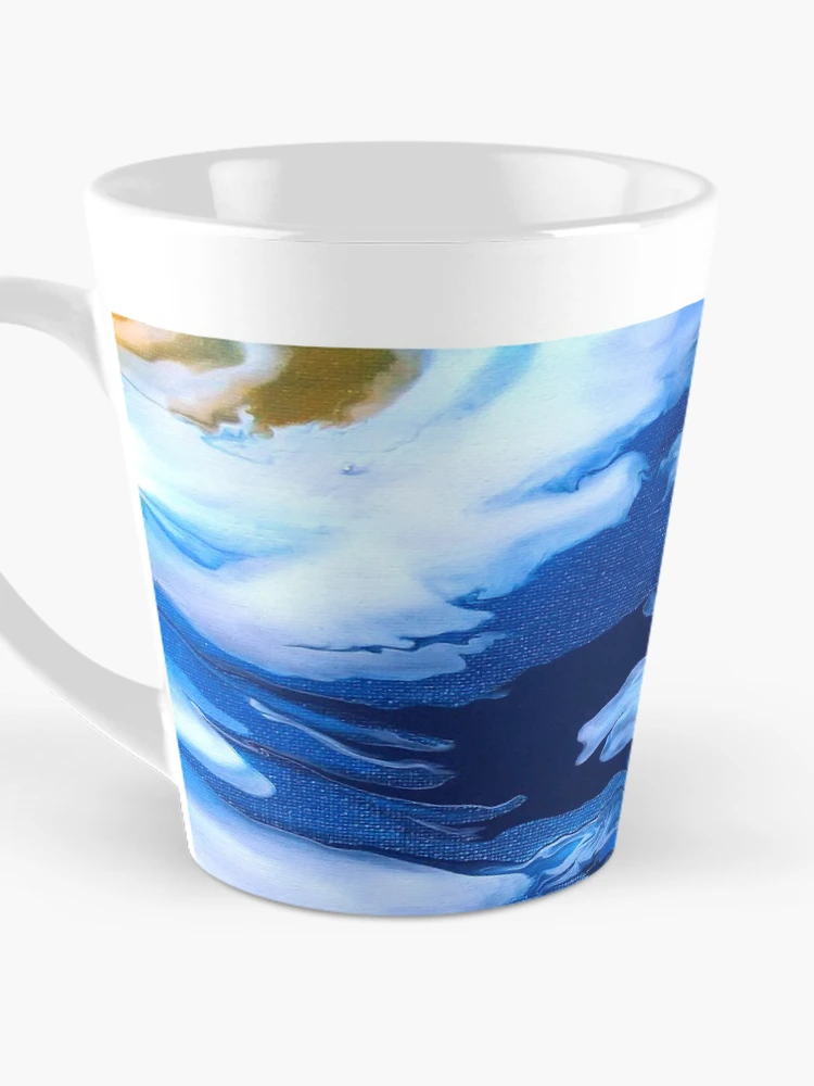 Thumbnail 3 of 4, Coffee Mug, Waves designed and sold by InfinitePathArt.